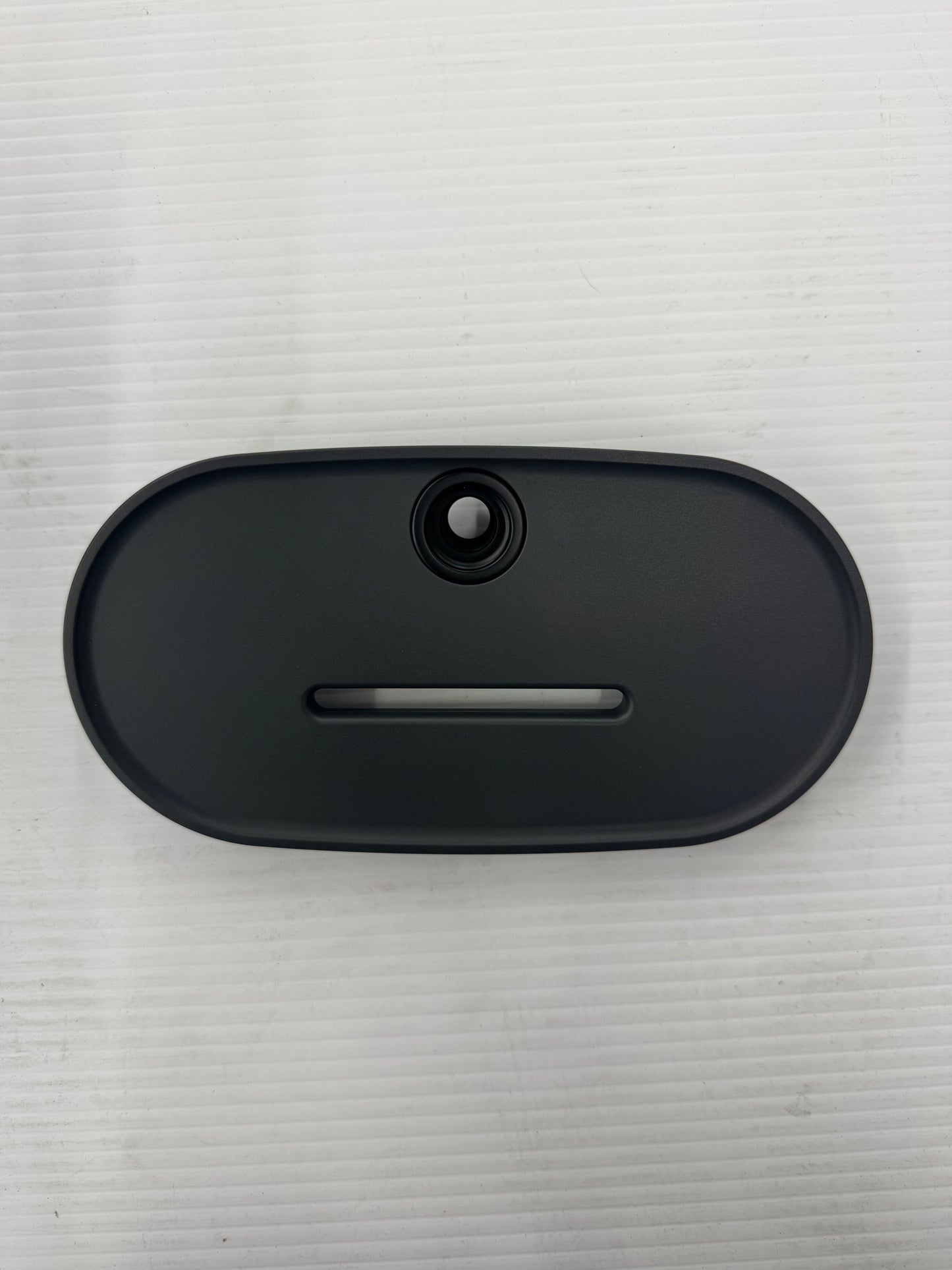 Statement Slidebar Shelf in Matte Black