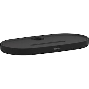Statement Slidebar Shelf in Matte Black