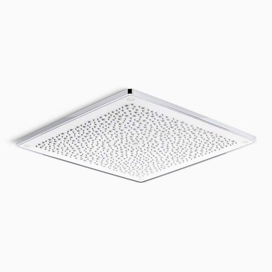 Kohler K-31110-G Real Rain 1.75 GPM Single Function Rain Shower Head - White